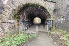 Railway Underpass to Attleborough Fields Cycle Route